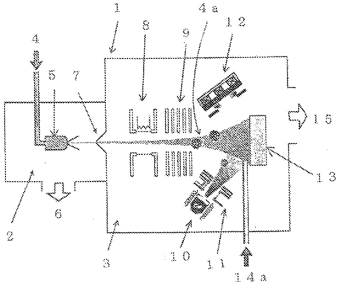 Conductive hard carbon film, and film forming method therefor