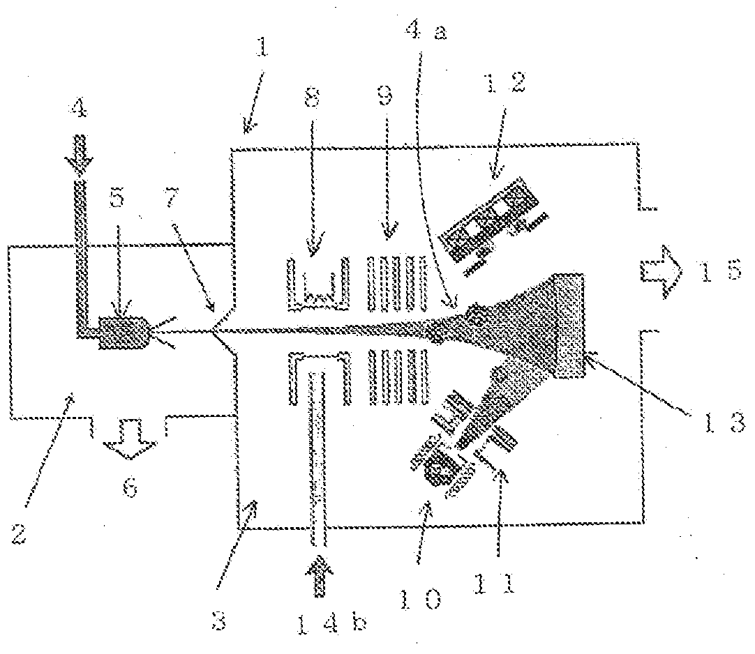 Conductive hard carbon film, and film forming method therefor