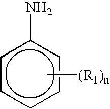 Unleaded aminated aviation gasoline exhibiting control of toluene insoluble deposits