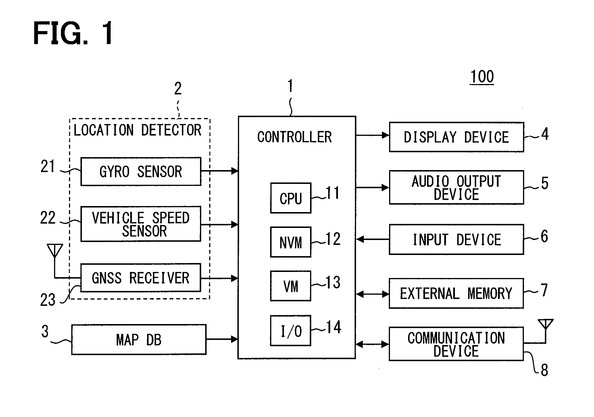 Navigation apparatus