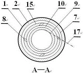 A top-fired hot blast stove burner