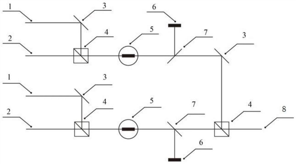 Method for generating white laser based on time low-coherence optical parametric amplification