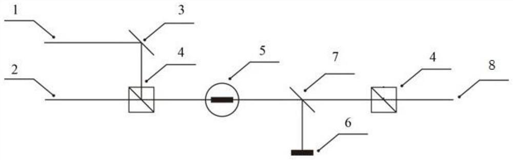 Method for generating white laser based on time low-coherence optical parametric amplification