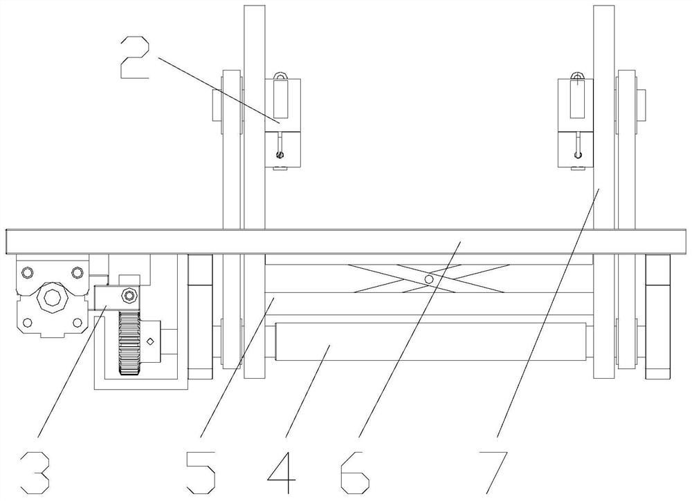 Welding clamping device for steel structure used in construction