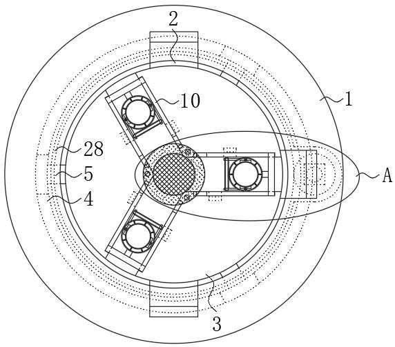 Accurate fertilizer feeding device for compound fertilizer production