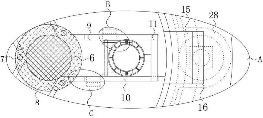 Accurate fertilizer feeding device for compound fertilizer production