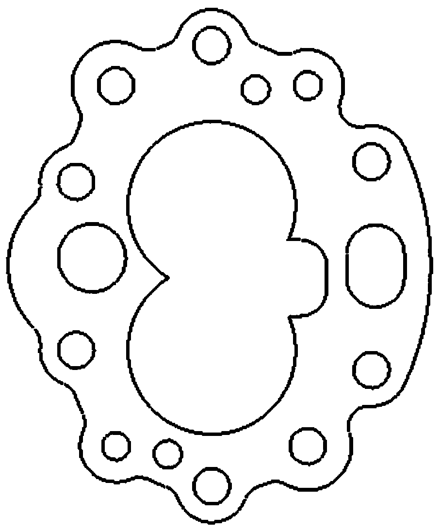 Tin foil sealing gasket machining device and method