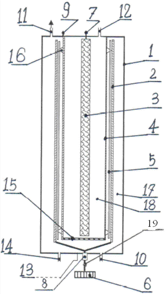 Electrochemical water scale removing device and method for removing water scale