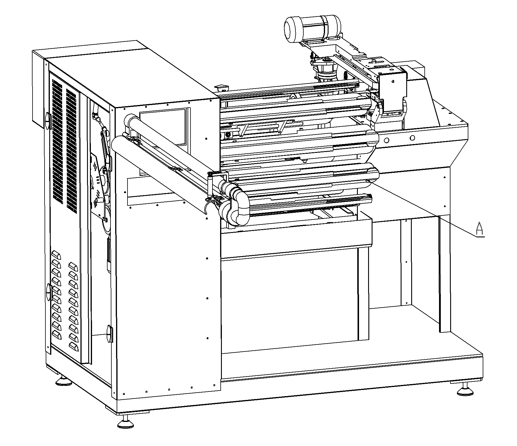 Automatic butend sewing and crotch shearing combination machine