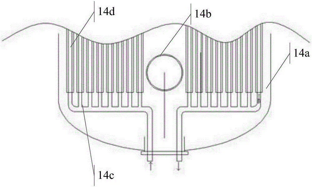 Three-phase separator for foamed crude oil