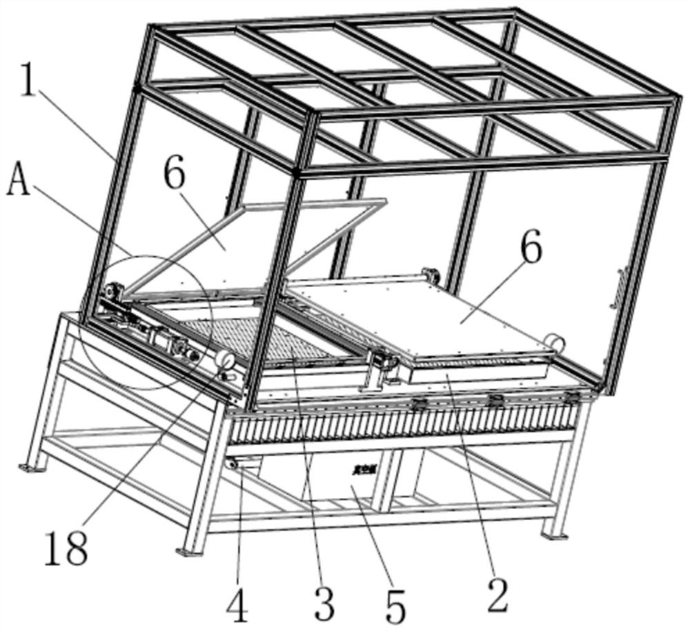 Carbon fiber preforming device