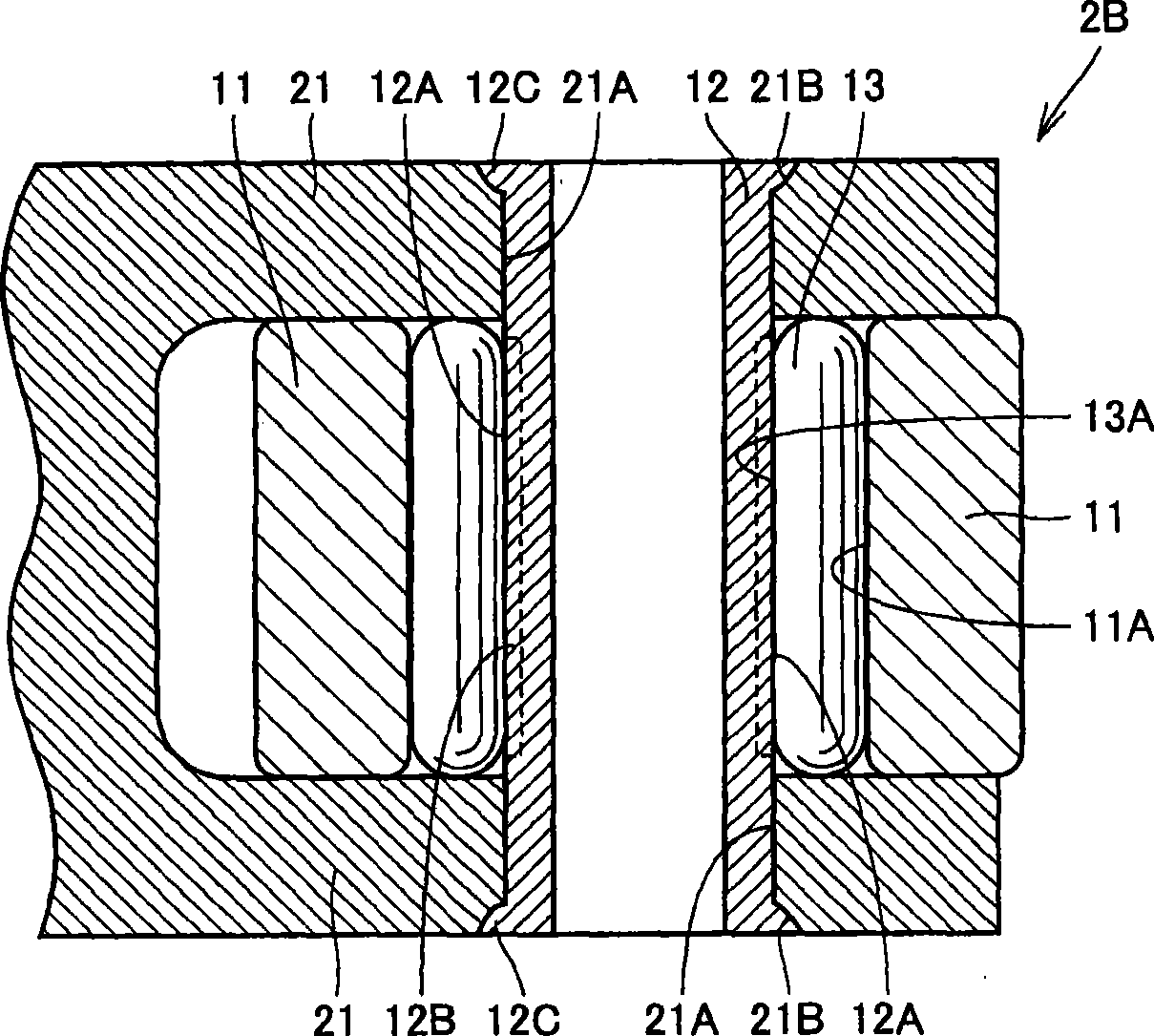 Process for producing track member, process for producing valve gear, and track member