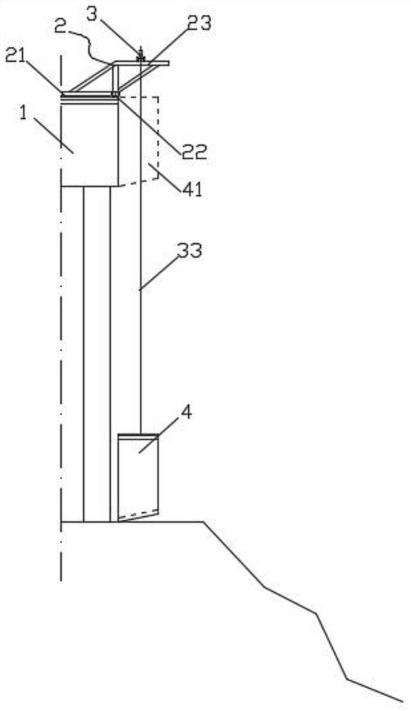 Prefabricated segment swing shifting method for bridge cantilever assembly