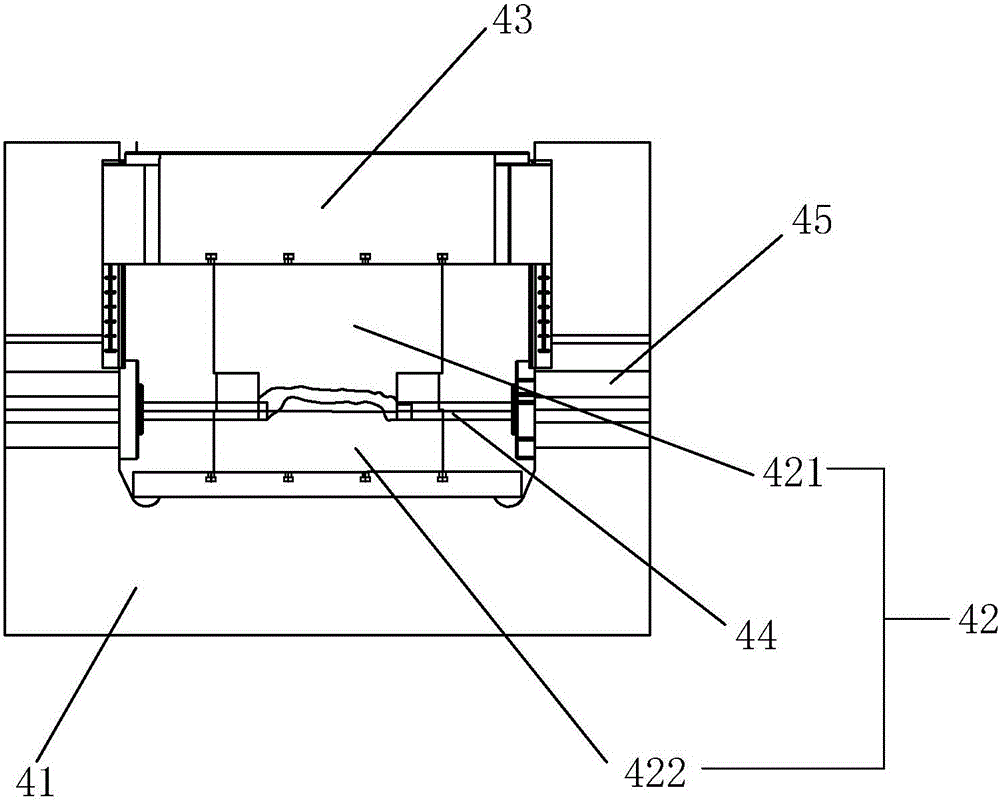 Internal high-pressure forming production line for pipes in intelligent factory