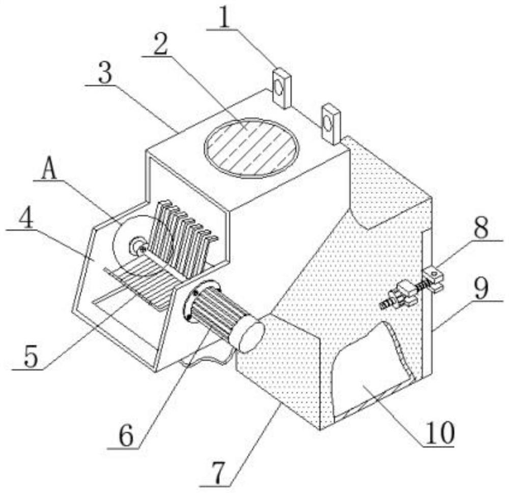 Aquaculture floating object salvaging device