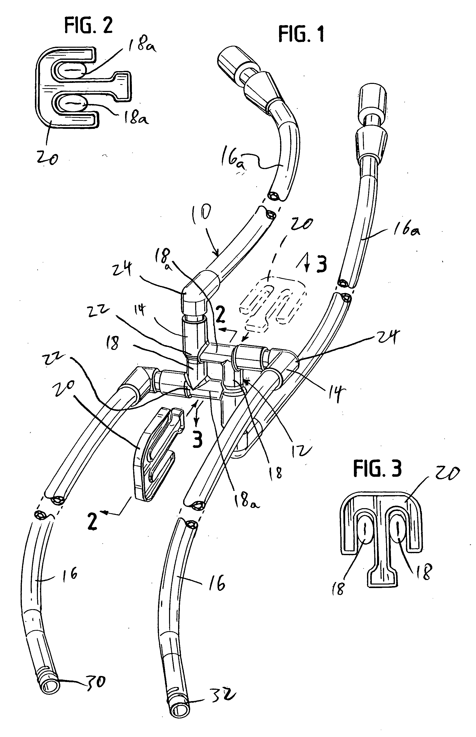 3D clampable valve flow reversing system