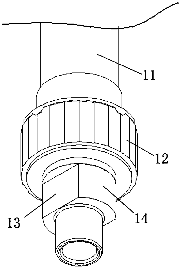 Gap eliminating type magnetizing clamp