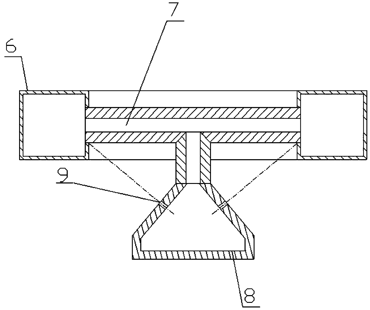 Small alcohol-based fuel self-heating, evaporating and combusting device for micro-flow control