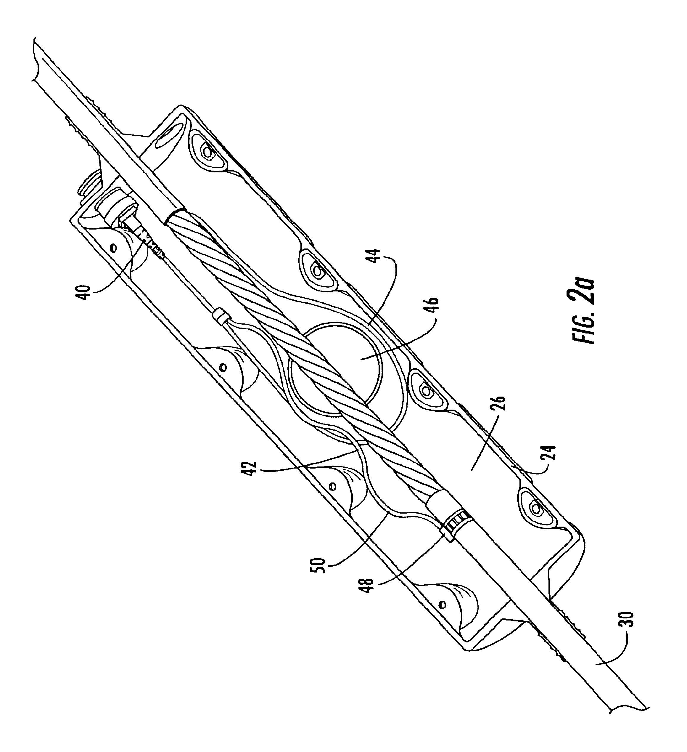 Interconnection enclosure having a connector port and preterminated optical connector