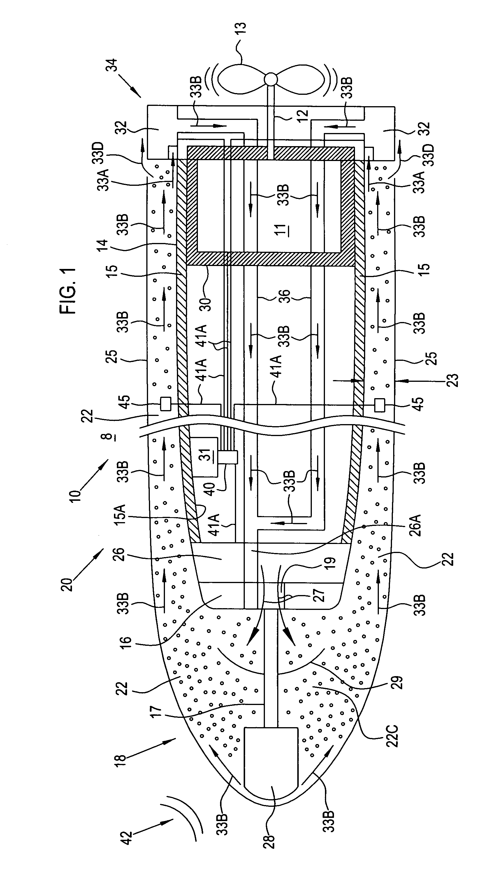 Boiling heat transfer torpedo