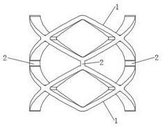 Series-parallel connection type shape memory alloy vertebral body support