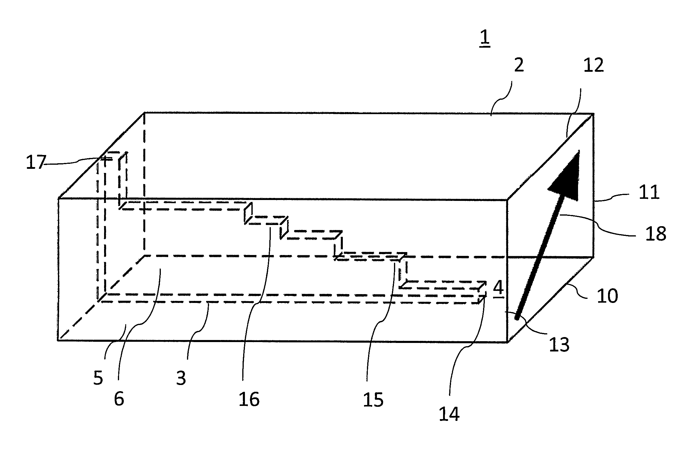 Compact OMT device