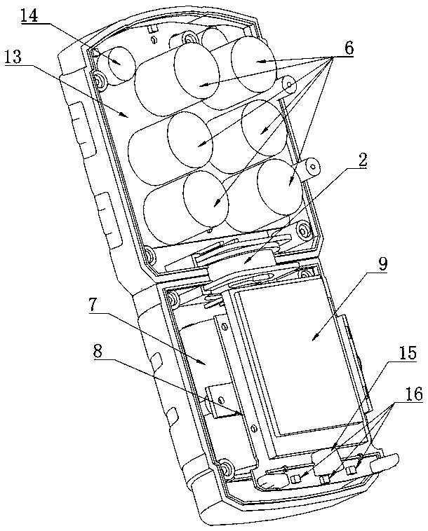 High precision six-in-one gas detector