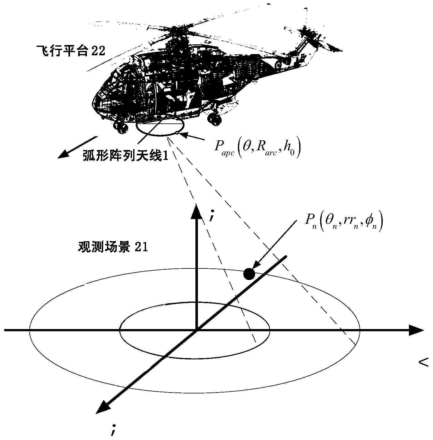 Microwave signal transmitting-receiving system, method and imaging system for MIMO-SAR imaging