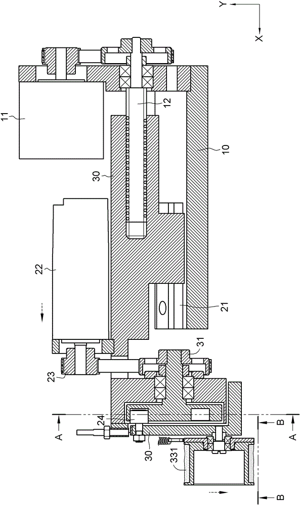 Drilling edge automatic sticking device