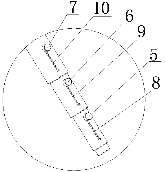 Telescopic cervical dilatation rod and use method thereof