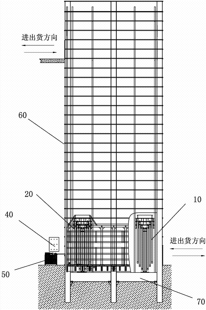 Straight top heavy-duty elevating work platform