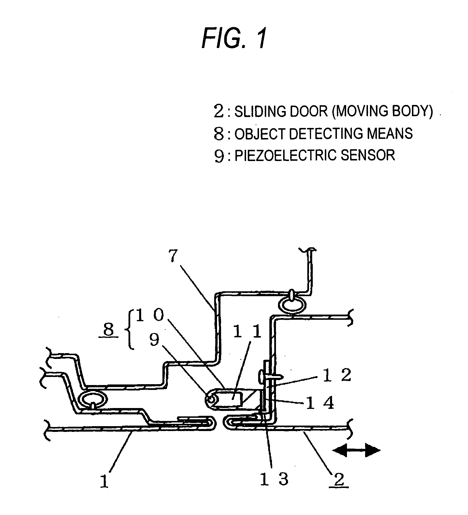 Moving device and open/close control device for moving body