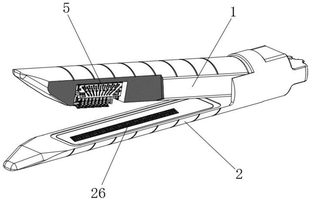 Reducing type electric intracavity anastomat without replacing nail bin