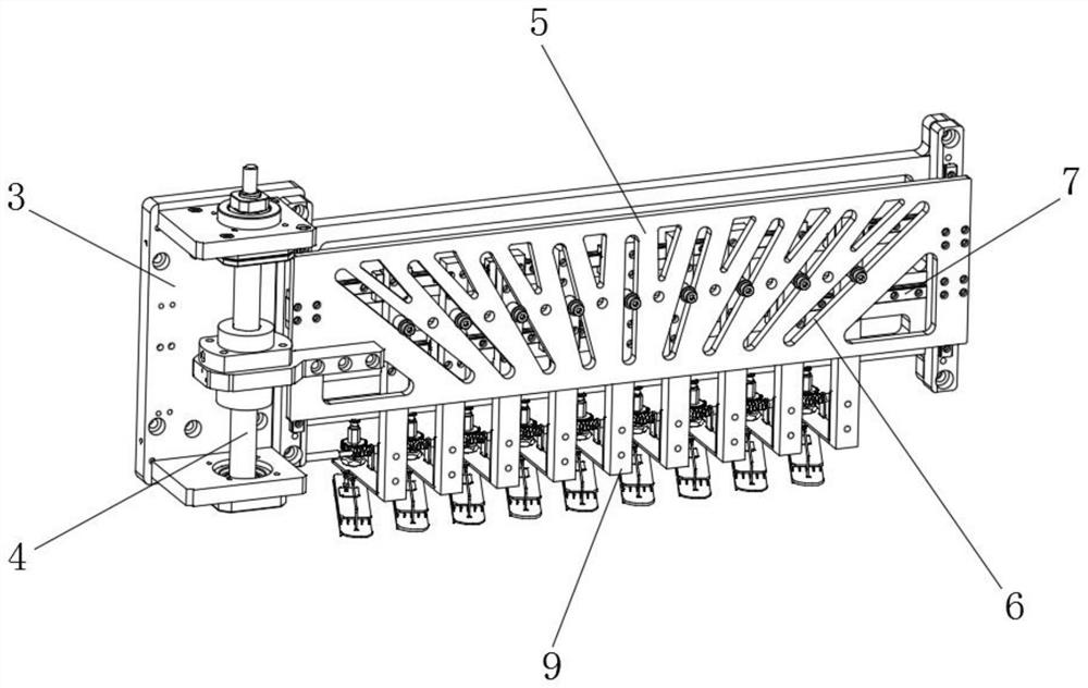 Reducing type electric intracavity anastomat without replacing nail bin