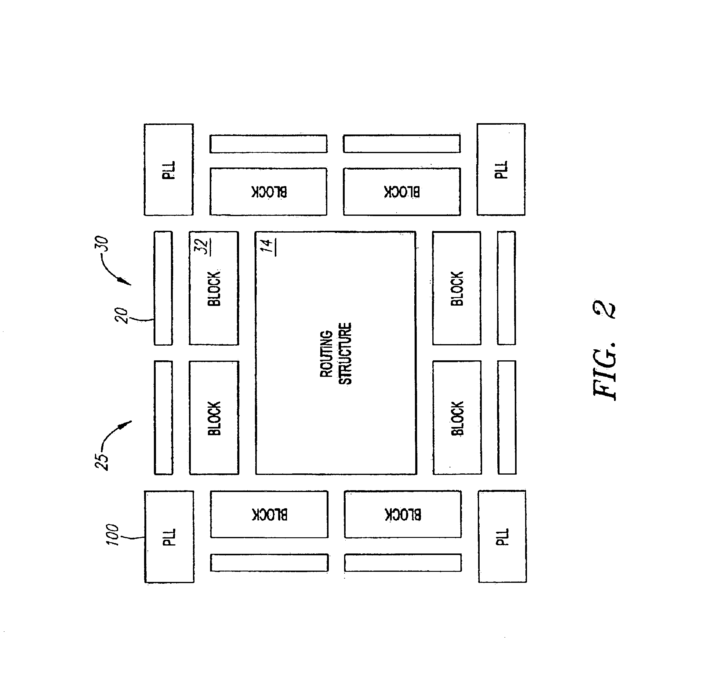 High speed interface for a programmable interconnect circuit