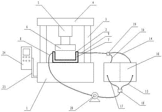 Foamed plastic molding machine