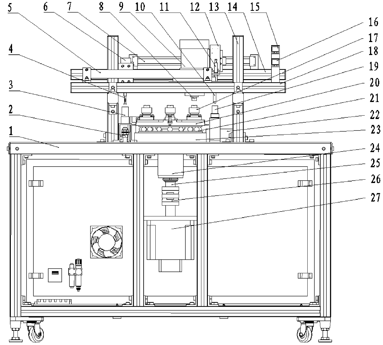 Full-automatic corrugated forming press for isolation diaphragm