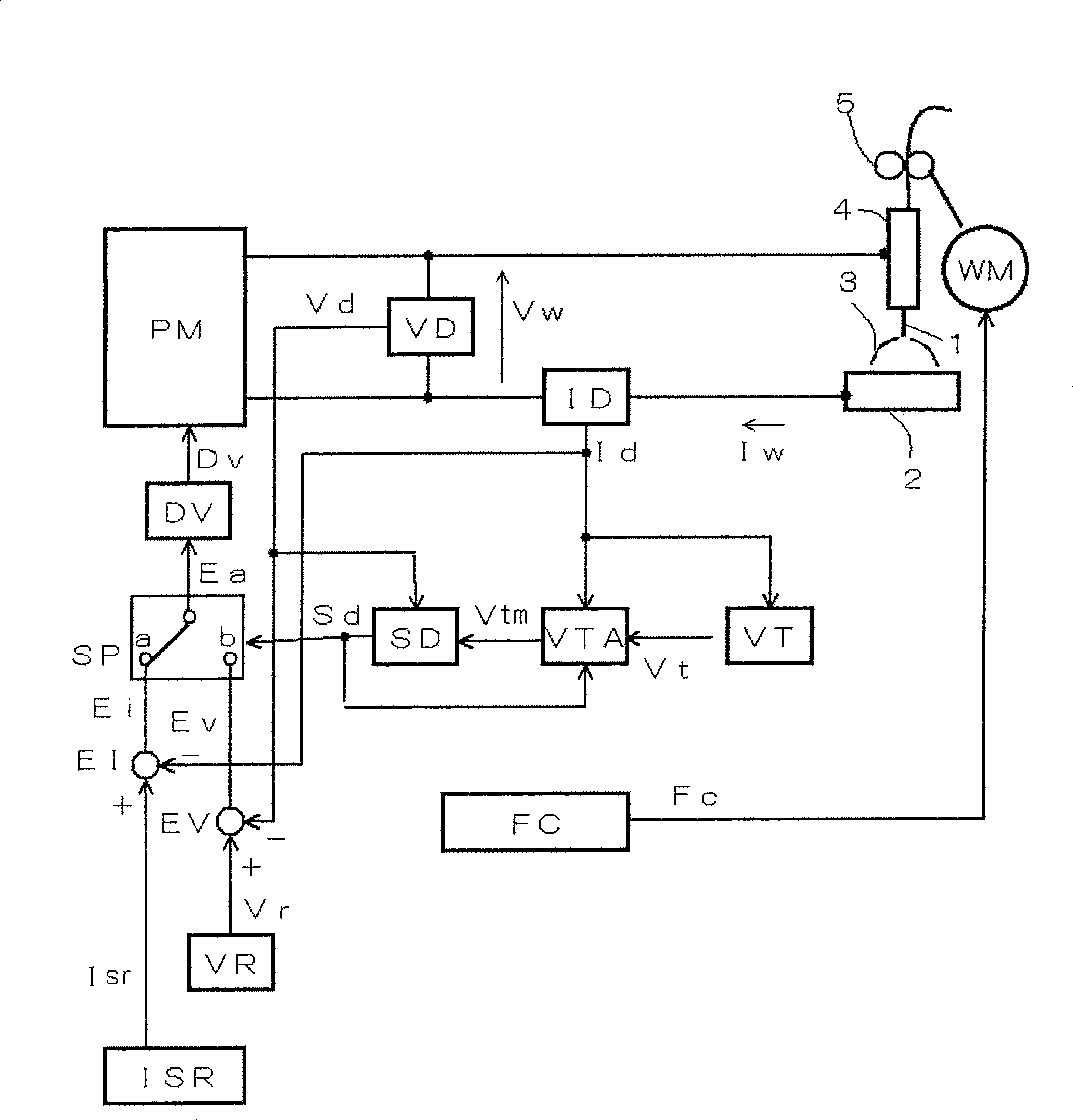 Short circuit determination method for electrode fused arc welding