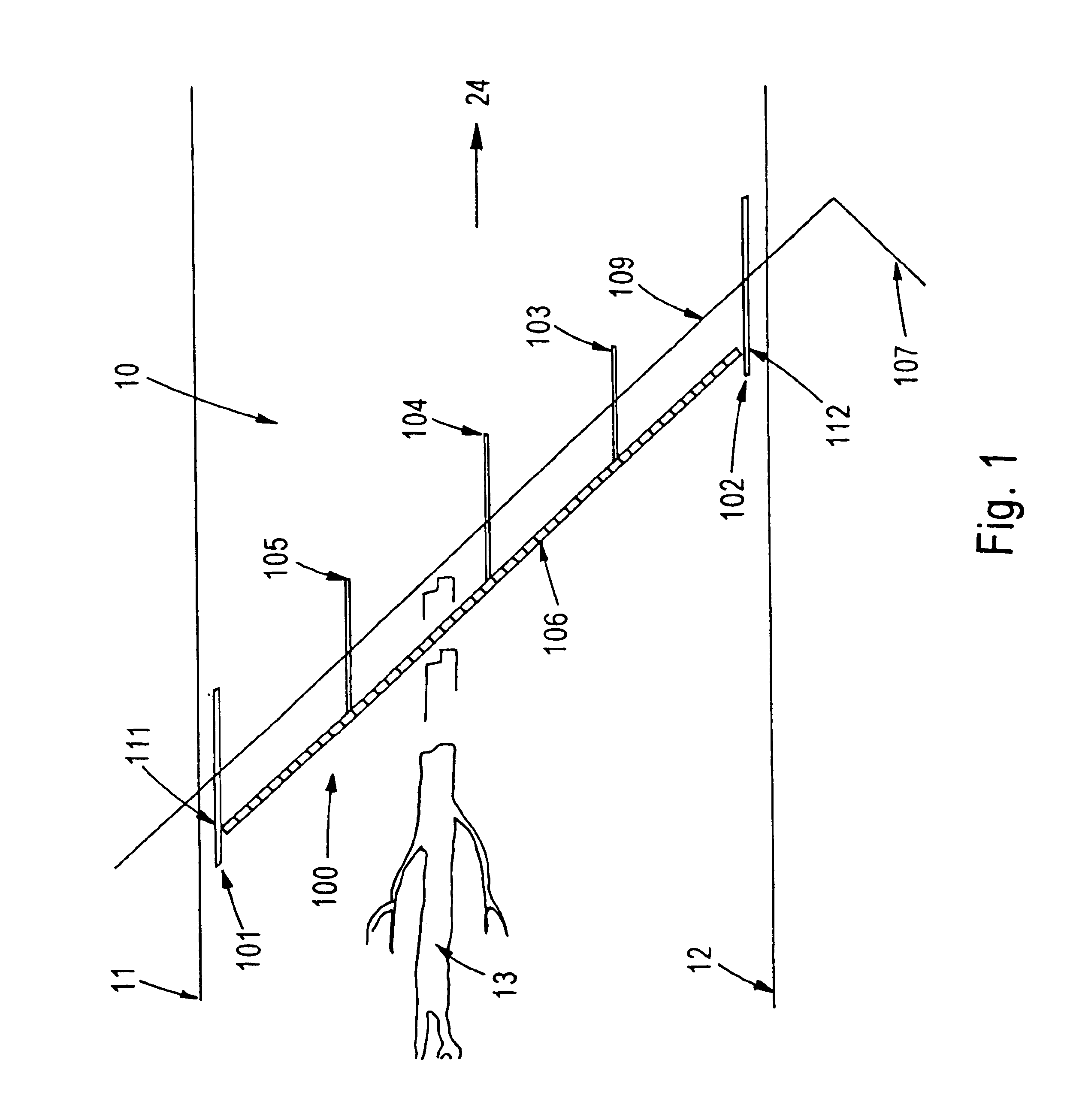 Floating river debris skimmer