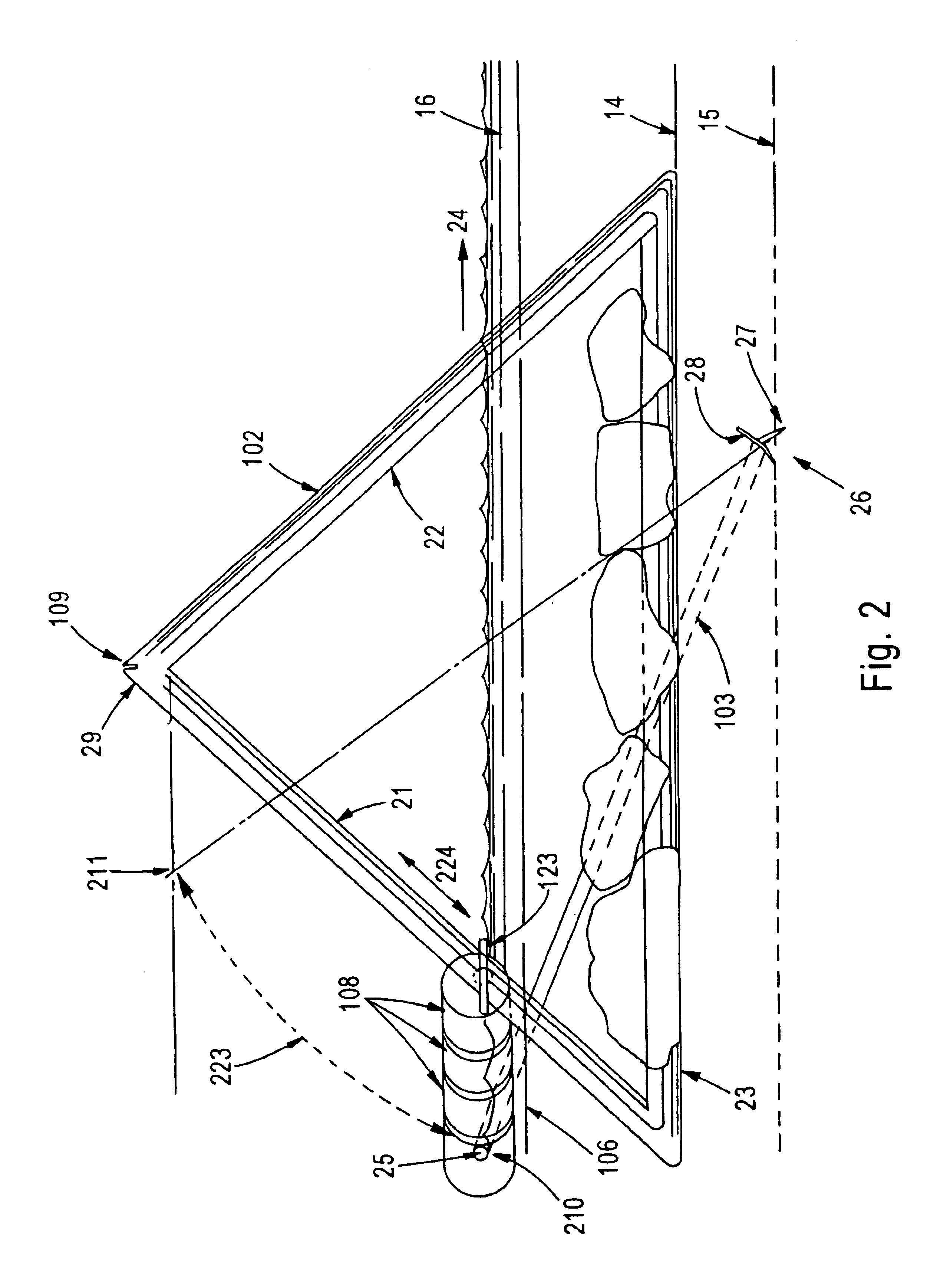 Floating river debris skimmer