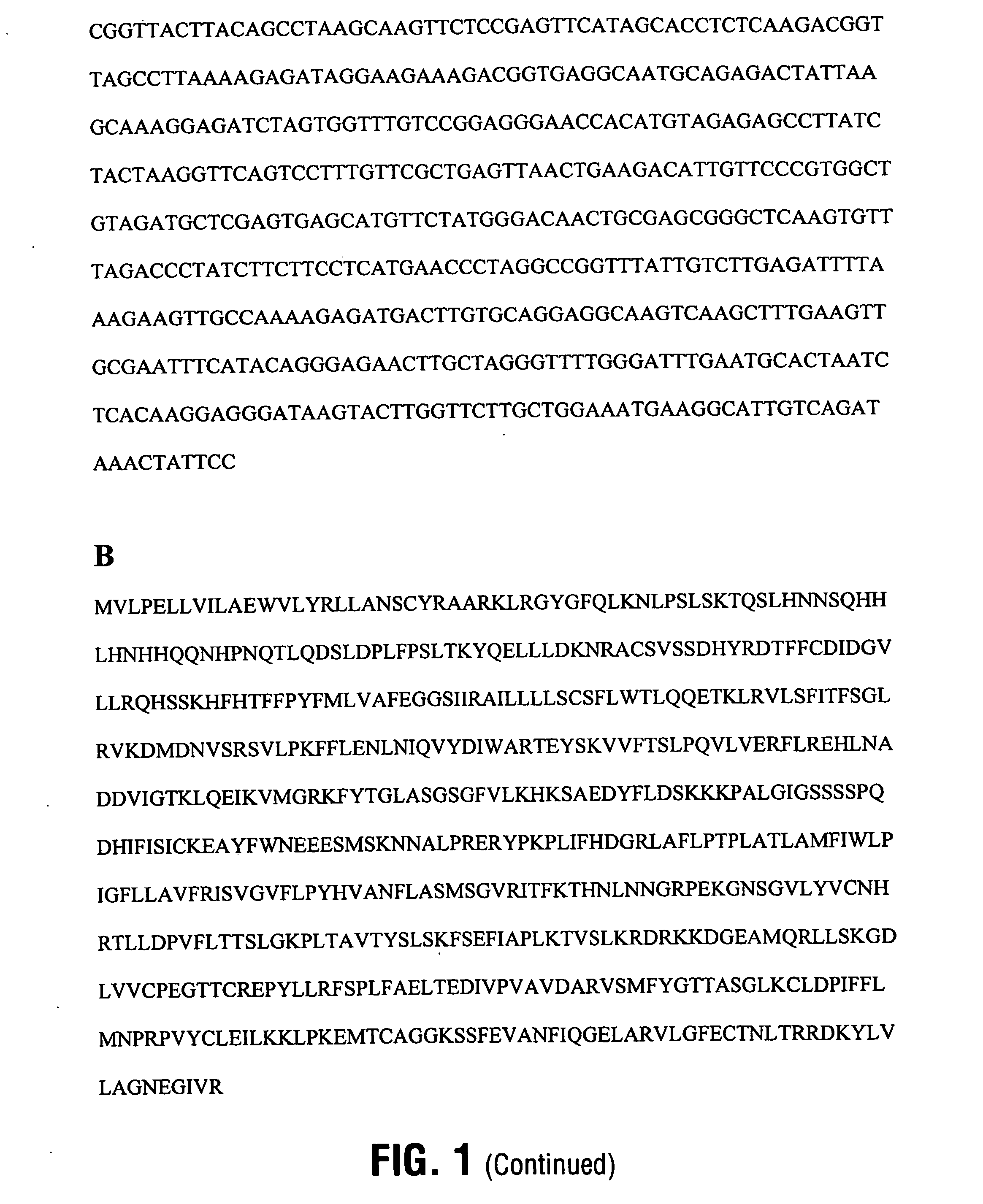 Higher plant cytosolic er-based glycerol-3-phosphate acyltransferase genes