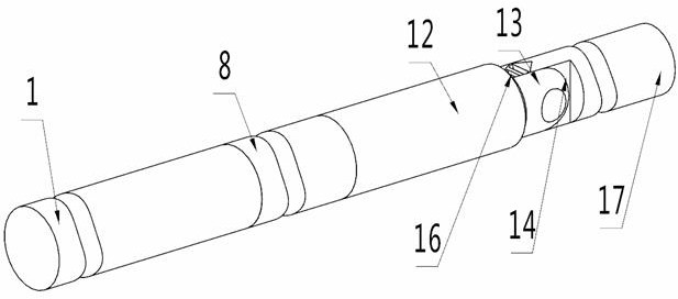 Rotating mechanism and medical paranasal sinus suction cutter