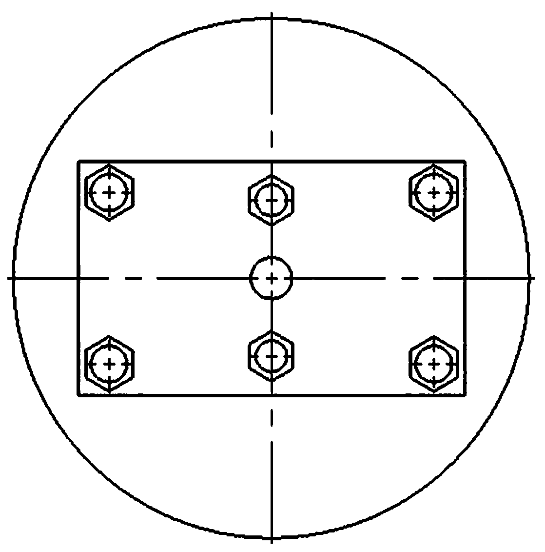 Float-type wave vibration generating device for magnetostriction slice