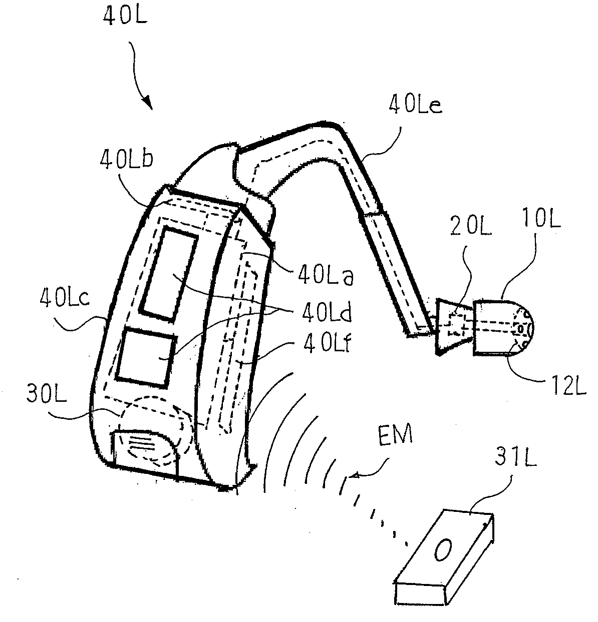 Earphone device and sound generating apparatus equipped with the same