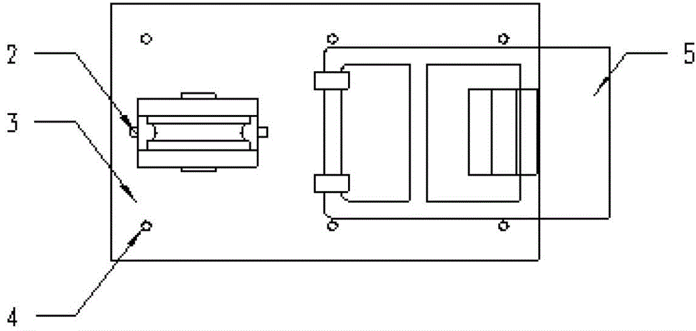 Multifunctional steel wire rapid moving calibration bar