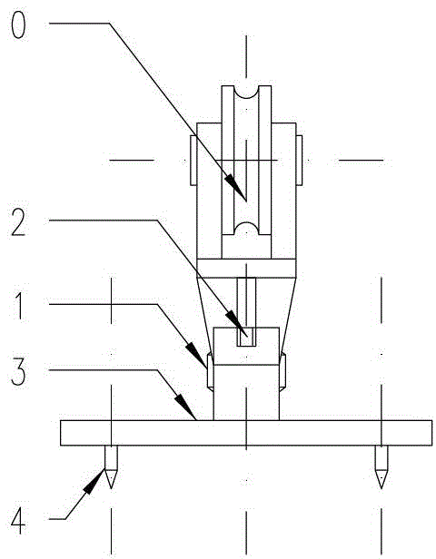 Multifunctional steel wire rapid moving calibration bar