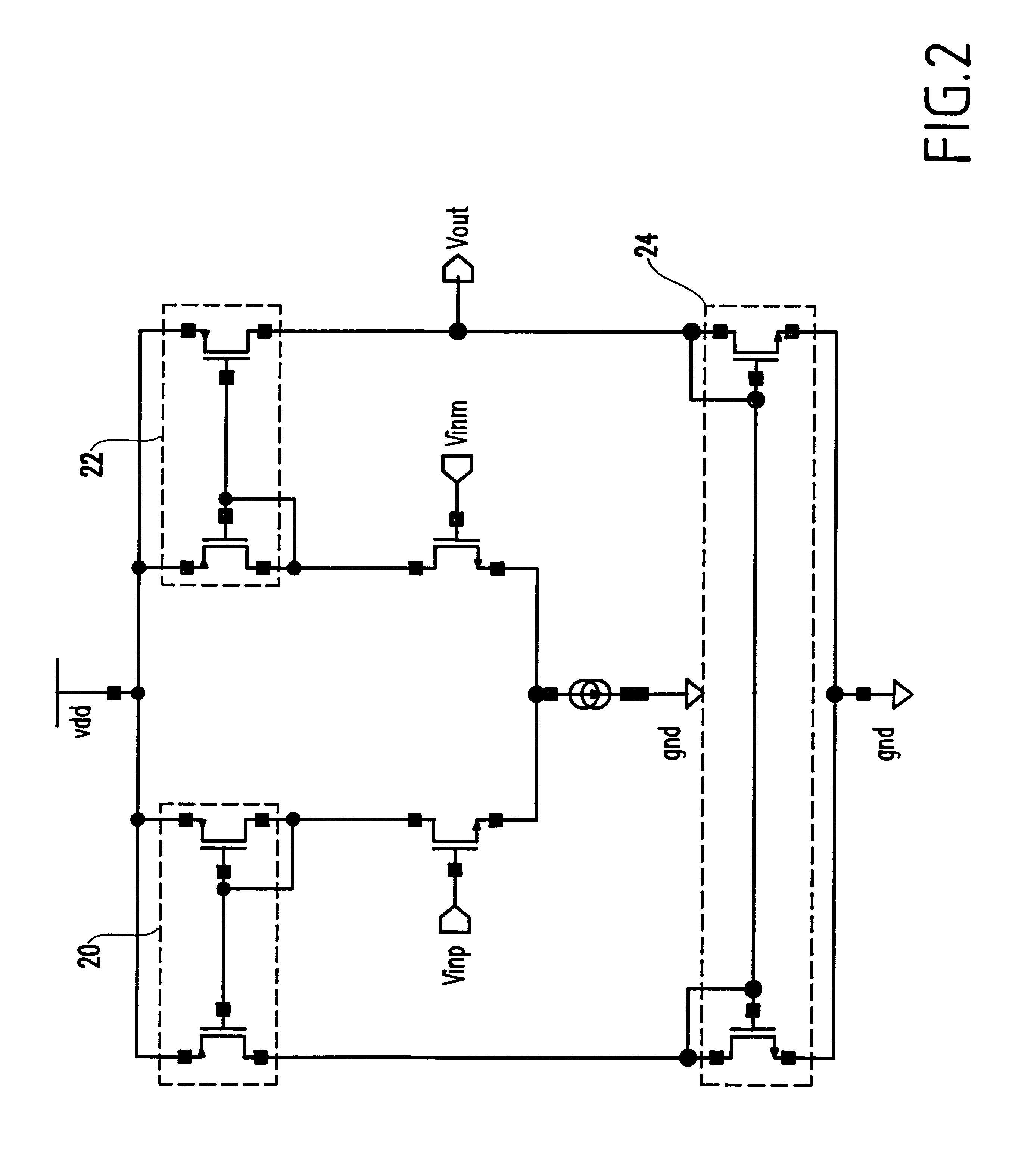 Family of analog amplifier and comparator circuits with body voltage control