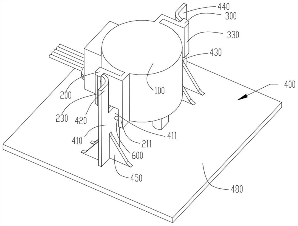 Motor mounting assembly and air conditioner