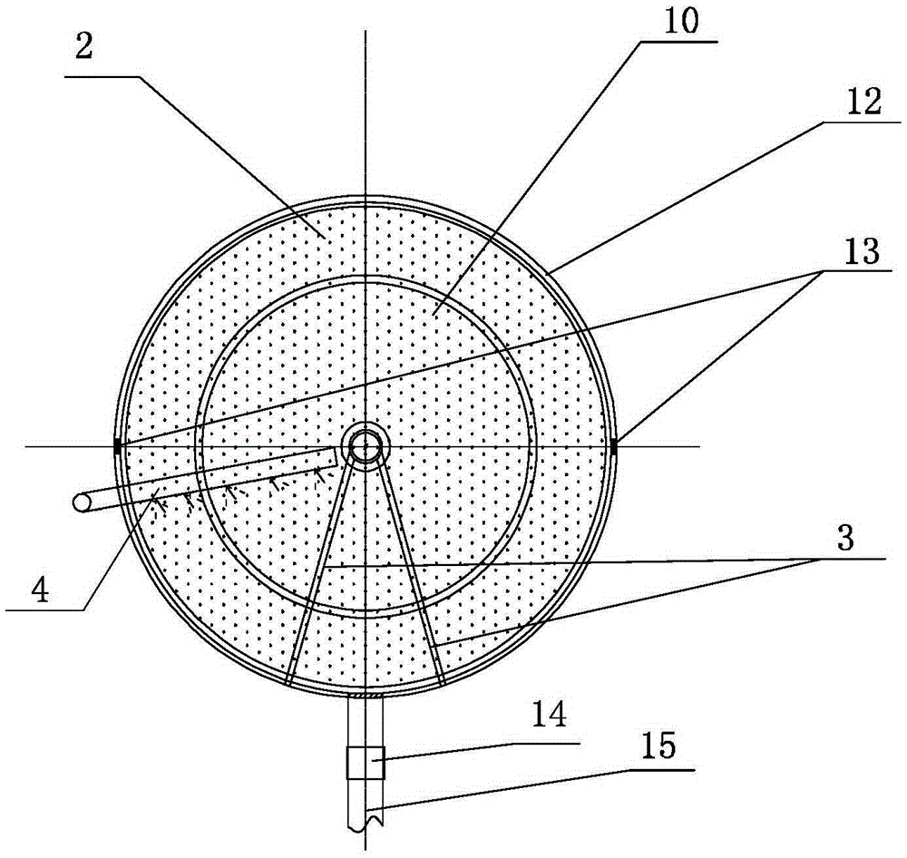 Steel rolling roller way deduster