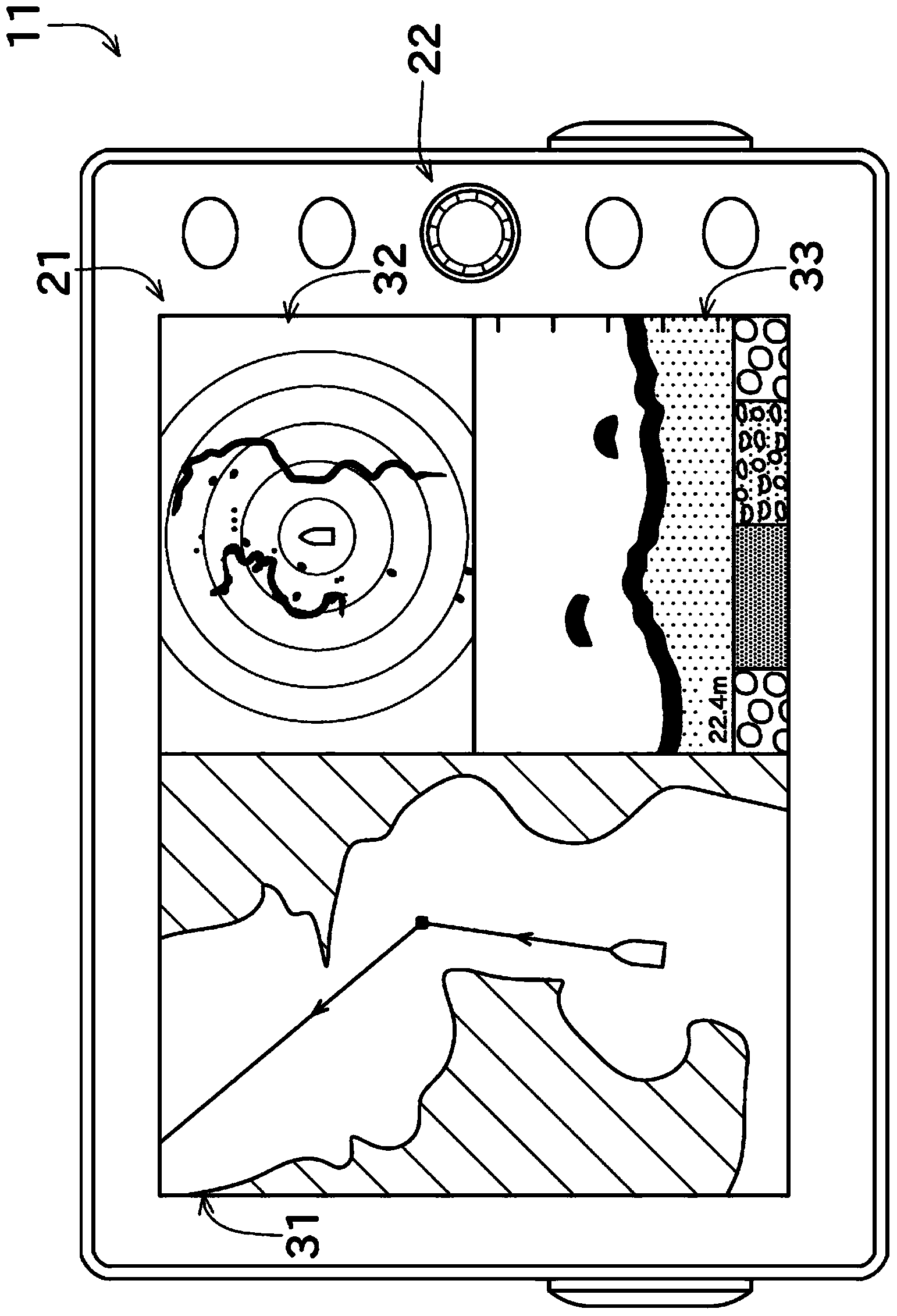 Information display device, display mode switching method, and display mode switching program